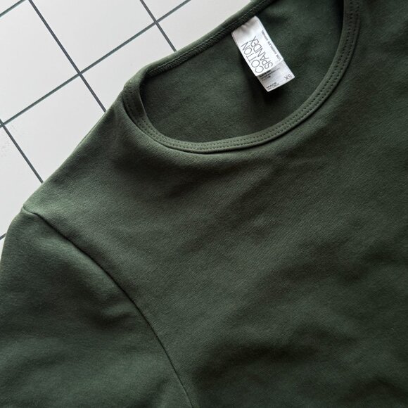 Cotton Spandex Cropped Tee LAA - Picture 3 of 3